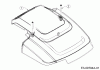 Brute 21" 12A-B2A3778 (2017) Ersatzteile Motorhaube B&S