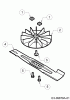 WOLF-Garten Expert Expert 34 E 18CWF1S-C50 (2014) Ersatzteile Messer, Messeraufnahme