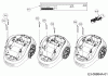 Robomow RX20 PRO (Black) PRD9000B (2017) Ersatzteile Robo-Werkzeug, Schrauben