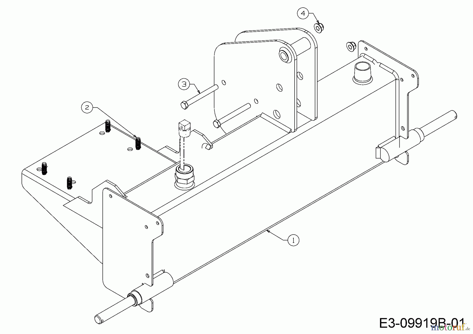Cub Cadet Holzspalter LS 27 24BG5HM5710 (2014) Öltank