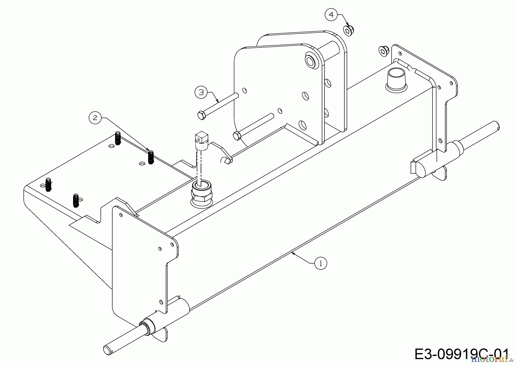  Cub Cadet Holzspalter LS 27 24BG5HM5710  (2015) Öltank