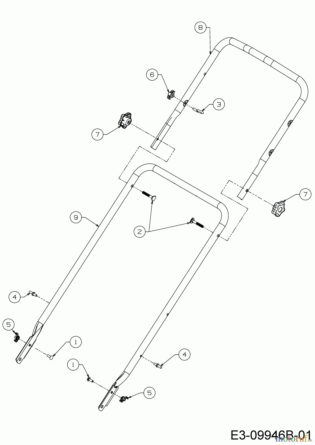 Troy-Bilt Laubsauger mit Häckselfunktion CSV 070 24A-07MP766 (2016) Holm