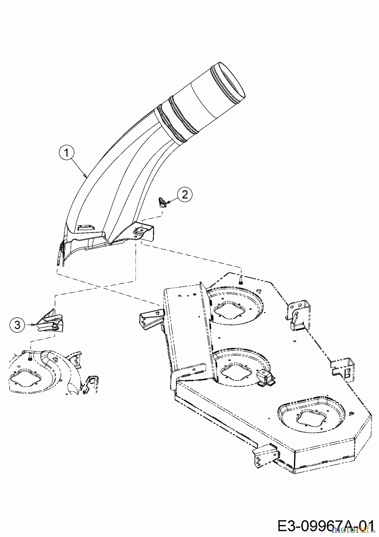 MTD Zubehör Zubehör Garten- und Rasentraktoren Grasfangvorrichtung für A Serie (NX-15) mit Mähwerk A (54