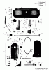 MTD Zubehör Frontkehrmaschine FK 105 196-226C678 (2017) Ersatzteile Bürstenantrieb, Kehrwalzengehäuse