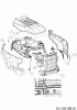 Cub Cadet XT1 OR95 13B8A1CB603 (2018) Ersatzteile Motorhaube C-Style