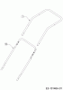 WOLF-Garten Expert Expert 40 E 18AWH1K-650 (2014) Ersatzteile Holm