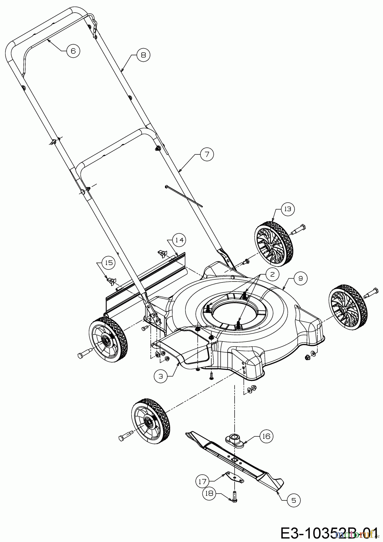 MTD Motormäher Yard Machines 20