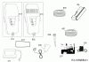 Robomow TS 1000 PRD6100P (2014) Ersatzteile Begrenzungsschalter, GSM, Spannungswandler