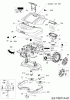 Robomow MS 2500 (White) PRD6200YW3 (2016) Ersatzteile Elektromotore, Gehäuse, Messer, Räder
