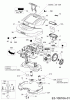 Robomow RS615 PRO (Black) PRD6100B1 (2017) Ersatzteile Elektromotore, Gehäuse, Messer, Räder