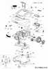 Robomow RS625 PRO (Black) PRD6200B1 (2017) Ersatzteile Elektromotore, Gehäuse, Messer, Räder
