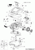 Robomow RS625U (White) PRD6200YW4 (2017) Ersatzteile Elektromotore, Gehäuse, Messer, Räder