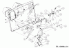 Cub Cadet XT3 QR106E 13BIA5CR603 (2018) Ersatzteile Grasfangsackaufnahme, Hubzylinder