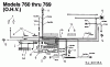 Bricolage MBT 130/102 13AA762N615 (1998) Ersatzteile Schaltplan für O.H.V.