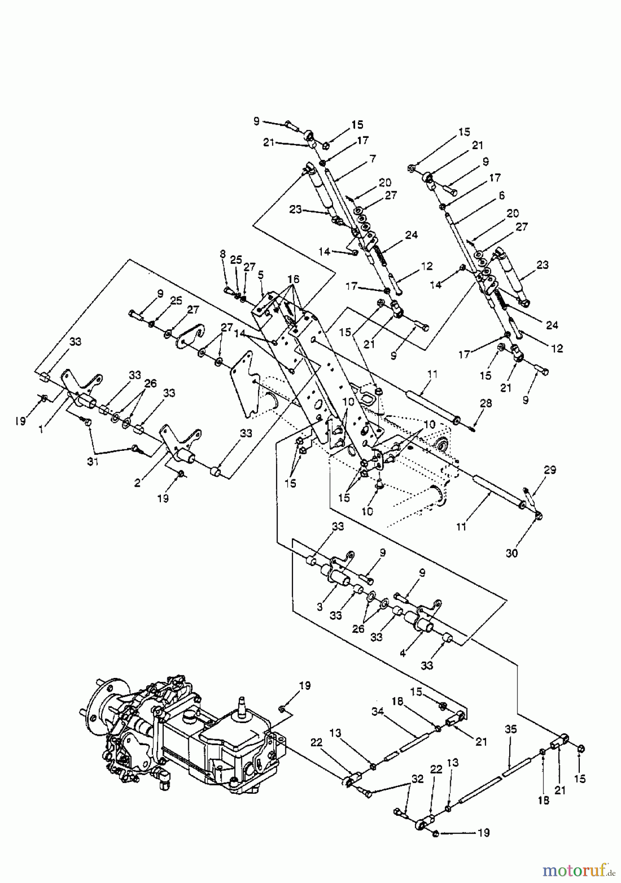  White Zero Turn 48-Z 53BA1A6M679  (1999) Hydrostat