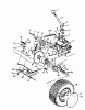 MTD F 125 13A-522-678 (1999) Ersatzteile Vorderachse