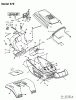 MTD B 155 13AP678G678 (2001) Ersatzteile Armaturenbrett, Motorhaube 8-Style, Sitzwanne