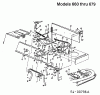 White LT 180 13AT673H680 (2000) Ersatzteile Mähwerksaushebung