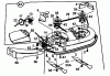 MTD H/165 13AO698G678 (2000) Ersatzteile Mähwerk G (42"/107cm)