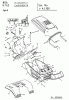 Lawnflite 806 13AO698G611 (2002) Ersatzteile Motorhaube 8-Style