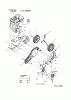 MTD T 330/50 21A-332A678 (2004) Ersatzteile Hacksterne, Motor, Räder