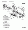 MTD 725 41DD725C678 (2004) Ersatzteile Motor