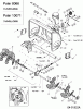 Troy-Bilt POLAR 10071 31AV6LLO609 (2006) Ersatzteile Fräsgehäuse, Schnecke, Schneckenantrieb