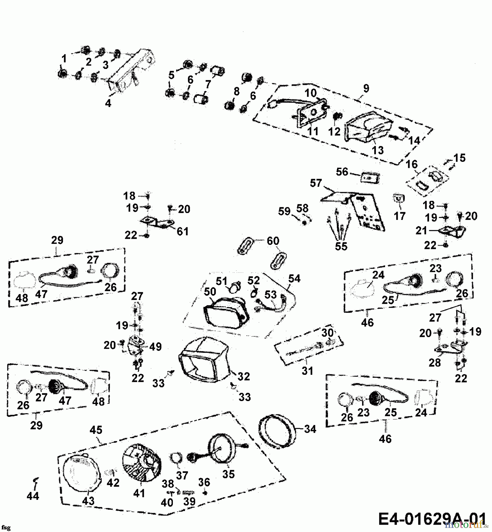  Cub Cadet Quads UT 180 36AB124-603  (2006) Beleuchtung