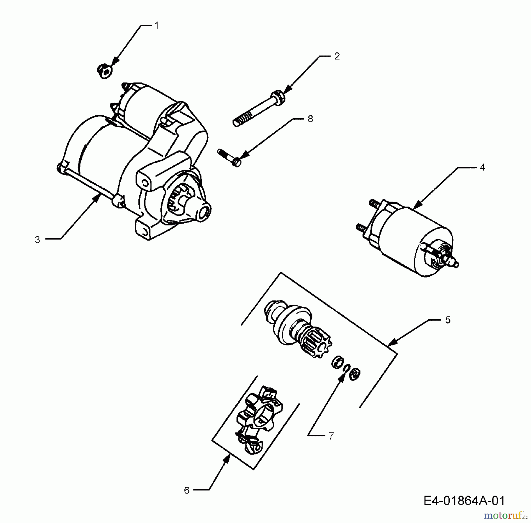  Cub Cadet Rasentraktoren HDS 2205 13A-2D7-603  (2005) Elektrostarter
