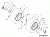 Cub Cadet HDS 3235 14A-672-603 (2003) Ersatzteile Räder vorne
