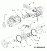 Cub Cadet HDS 3200 14B-646-603 (2000) Ersatzteile Hydraulikpumpe Lenkung