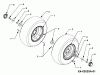 Cub Cadet HDS 3200 14B-646-603 (2000) Ersatzteile Räder vorne