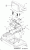 Cub Cadet HDS 3185 14A-665-100 (1998) Ersatzteile Sitz, Sitzträger