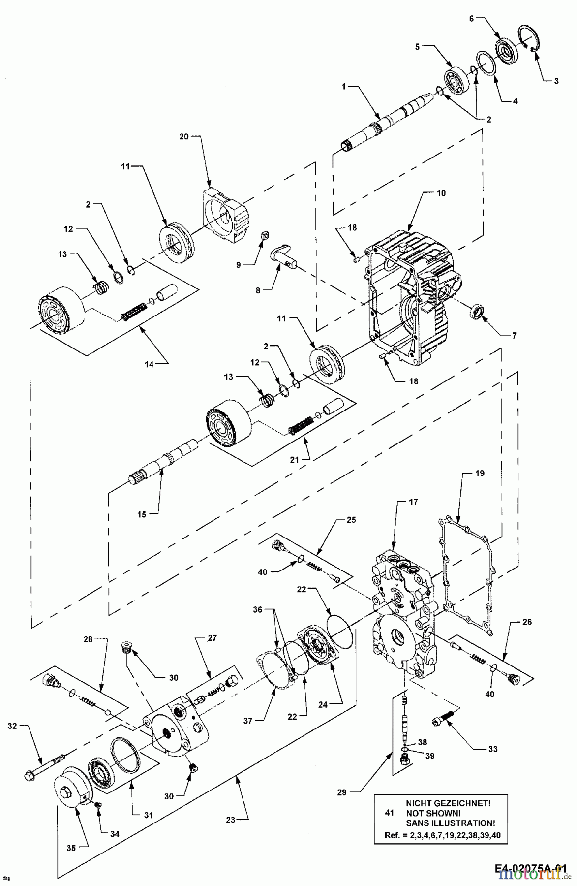  Cub Cadet Gartentraktoren HDS 3186 14A-668-603  (1999) Hydrostat
