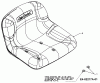 Cub Cadet CC 1020 13AE11CG603 (2005) Ersatzteile Sitz bis 07.01.2005