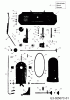 MTD Zubehör Frontkehrmaschine FK 105 196-226C678 (2015) Ersatzteile Bürstenantrieb, Kehrwalzengehäuse