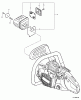 Echo CS-440 - Chainsaw, S/N: 10001001 - 10999999 Ersatzteile Exhaust
