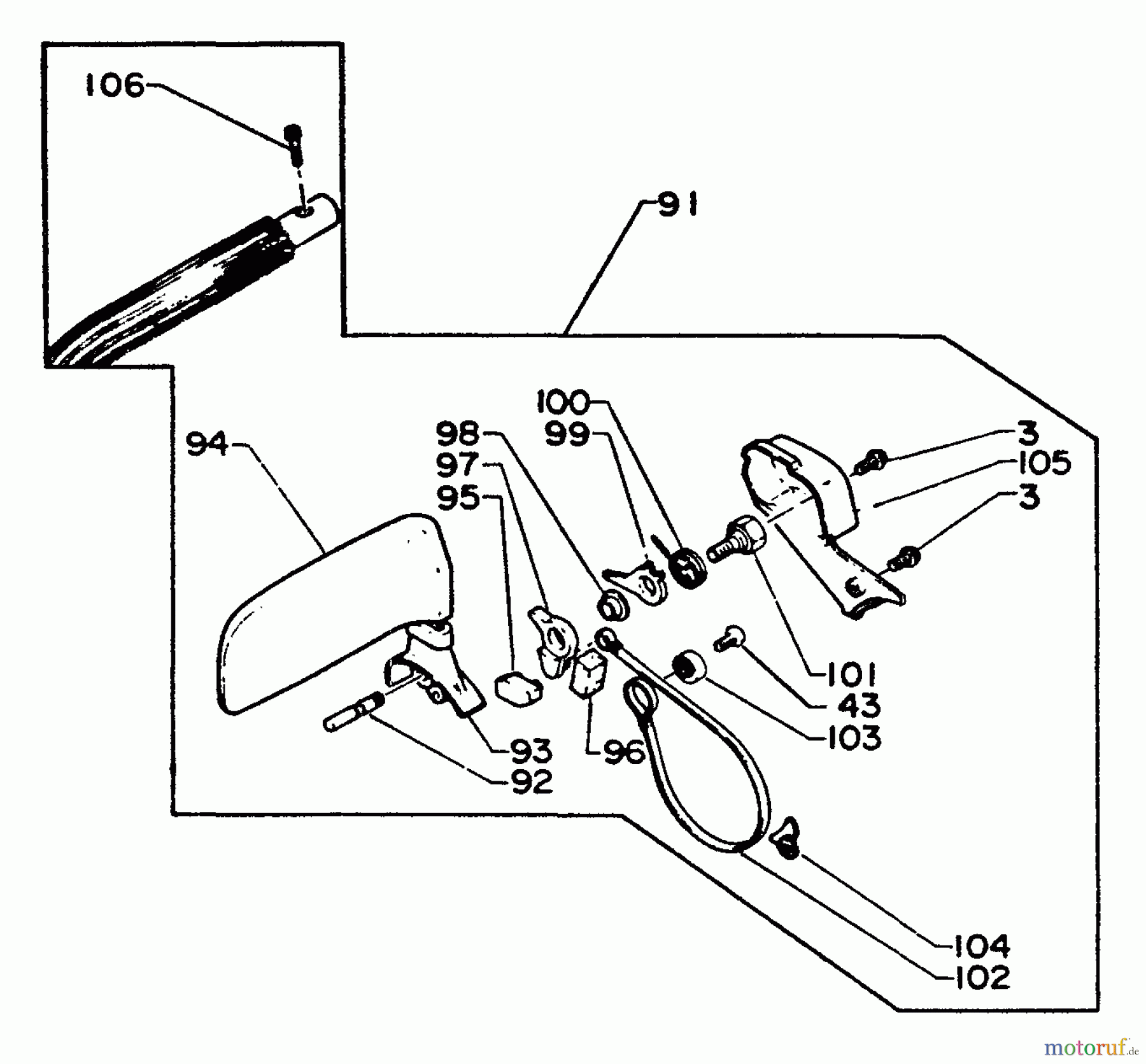 Echo Sägen, Kettensägen CS-440EVL - Echo Chainsaw Chain Brake