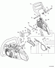 Echo CS-530 - Chainsaw, S/N: C02803001001 - C02803999999 Ersatzteile Chain Brake  S/N: C02803001301 - C02803999999