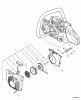 Echo CS-530 - Chainsaw, S/N: C02803001001 - C02803999999 Ersatzteile Starter