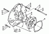 Echo PB-202 - Hand Held Blower, S/N: 001001 - 0040501 Ersatzteile Crankcase