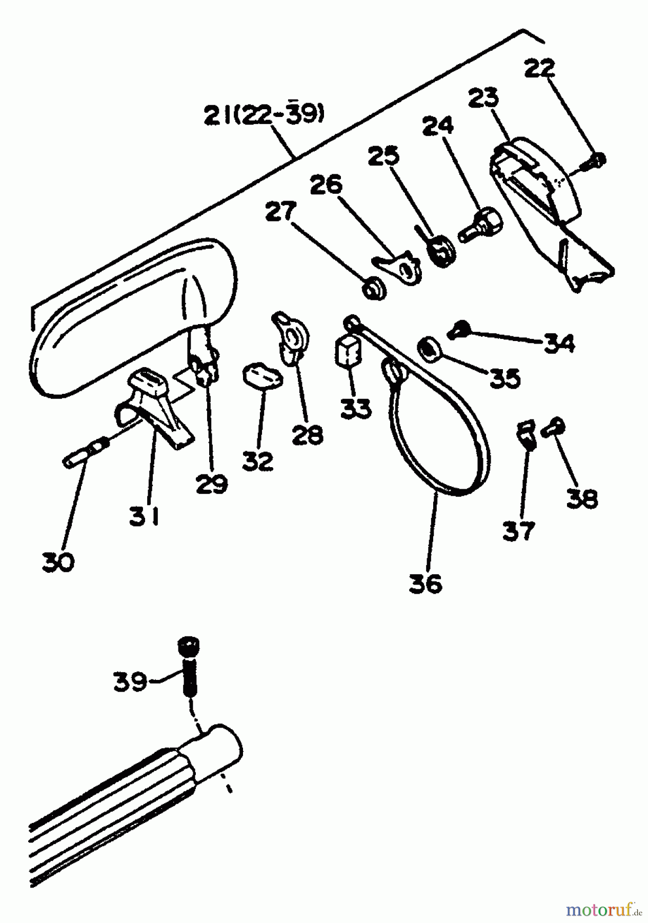 Echo Sägen, Kettensägen CS-550EVL - Echo Chainsaw Chain Brake