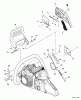 Echo CS-550P - Chainsaw, S/N: C10712001001 - C10712999999 Ersatzteile Chain Brake
