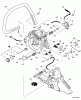 Echo CS-550P - Chainsaw, S/N: C10712001001 - C10712999999 Ersatzteile Handles, Oil System