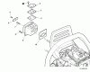 Echo CS-600P - Chainsaw, S/N: C03603001001 - C03603999999 Ersatzteile Exhaust