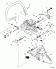 Echo CS-600P - Chainsaw, S/N: C03603001001 - C03603999999 Ersatzteile Handles, Oil System