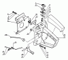 Echo CS-601S - Chainsaw Ersatzteile Rear Handle