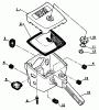 Echo CS-60S - Chainsaw, S/N: 0059501 - 999999 Ersatzteile Air Cleaner