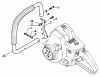 Echo CS-60S - Chainsaw, S/N: 0059501 - 999999 Ersatzteile Left Handle