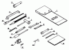 Echo CS-60S - Chainsaw, S/N: 0059501 - 999999 Ersatzteile Tools